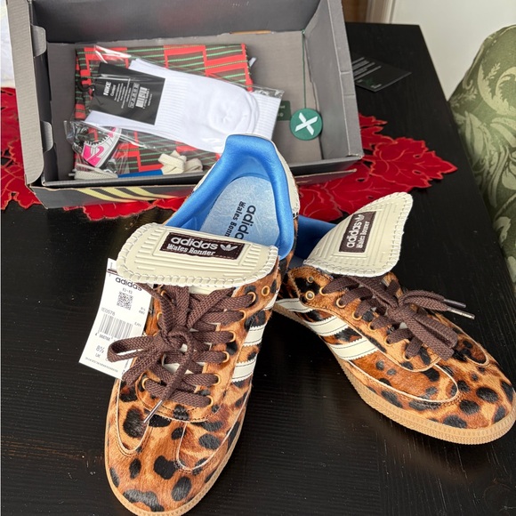 adidas Shoes - ADIDAS SAMBA NYLON WALES BONNER DARK BROWN